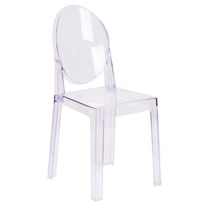 Ghost Chair with Oval Back