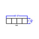 Black |#| 4 PC Black LeatherSoft Modular Reception Configuration w/Taut Back &Seat