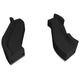 Black |#| 7 PC Black LeatherSoft Modular Reception Configuration w/Taut Back &Seat