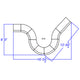 Black |#| 9 PC Black LeatherSoft Modular Reception Configuration w/Taut Back &Seat