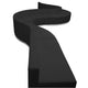 Black |#| 9 PC Black LeatherSoft Modular Reception Configuration w/Taut Back &Seat