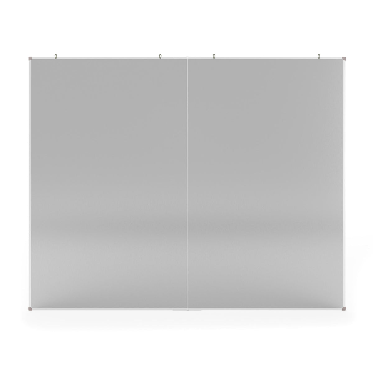 60" x 48" |#| 60x48 Aluminum Magnetic Dry Erase Board with Wall Mount, Marker Tray