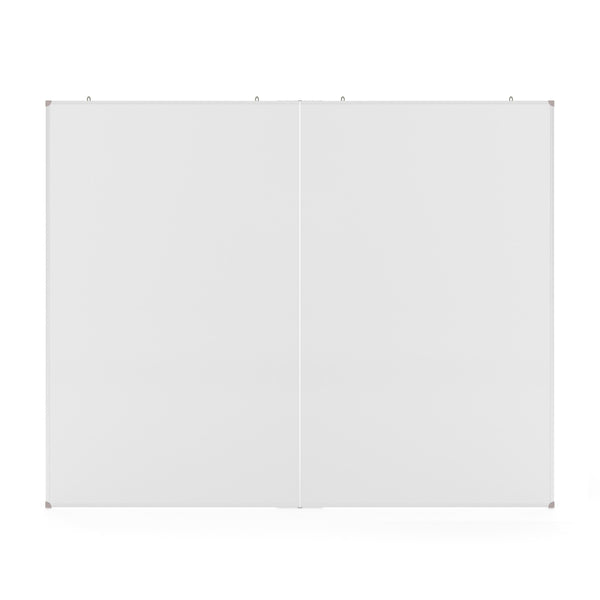 60" x 48" |#| 60x48 Aluminum Magnetic Dry Erase Board with Wall Mount, Marker Tray