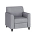 HERCULES Diplomat Series LeatherSoft Chair with Clean Line Stitched Frame