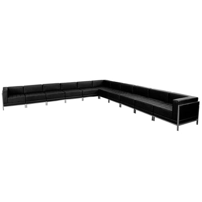 HERCULES Imagination Series LeatherSoft Sectional Configuration, 11 Pieces - View 1