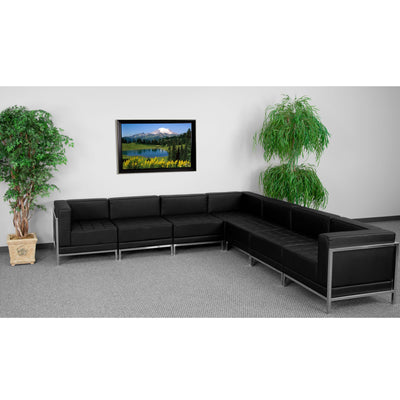 HERCULES Imagination Series LeatherSoft Sectional Configuration, 7 Pieces - View 2