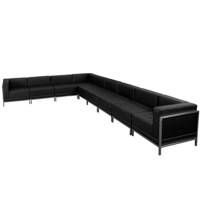 HERCULES Imagination Series LeatherSoft Sectional Configuration, 9 Pieces - View 1