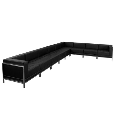 HERCULES Imagination Series LeatherSoft Sectional Configuration, 9 Pieces - View 1