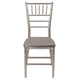 Pewter |#| Pewter Resin Stackable Chiavari Chair - Banquet and Event Furniture