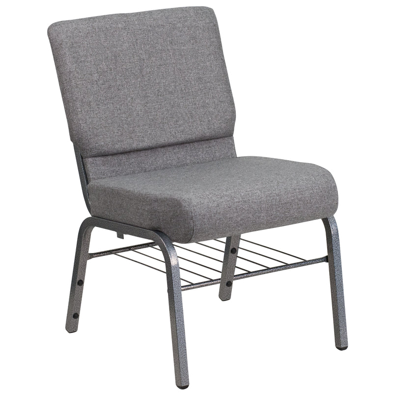 21''W Church Chair-Book Rack XU-CH0221-BAS- – Church Chairs 4 Less