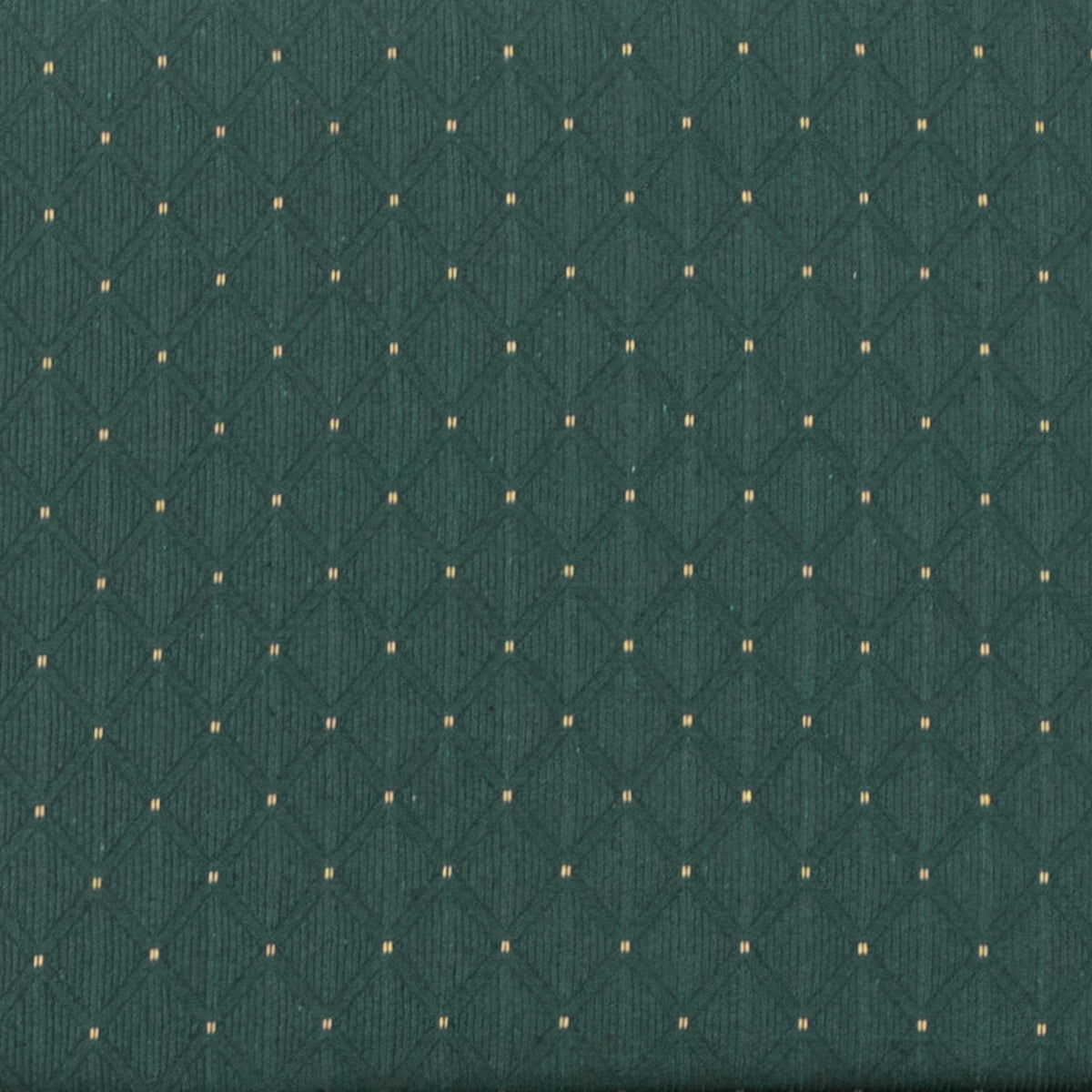 Hunter Green Dot Patterned Fabric/Gold Vein Frame |#| 21inchW Stacking Church Chair in Hunter Green Dot Patterned Fabric-Gold Vein Frame