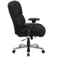 Black Fabric |#| 24/7 Intensive Use Big & Tall 400 lb. Rated High Back Black Fabric Chair