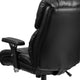 Black LeatherSoft |#| 24/7 Intensive Use Big & Tall 400 lb. Rated High Back Black LeatherSoft Chair