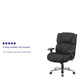 Black Fabric |#| 24/7 Intensive Use Big & Tall 400 lb. Rated High Back Black Fabric Chair