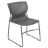 HERCULES Series 661 lb. Capacity Full Back Stack Chair with Powder Coated Frame