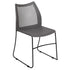 HERCULES Series 661 lb. Capacity Stack Chair with Air-Vent Back and Powder Coated Sled Base