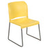 HERCULES Series 880 lb. Capacity Full Back Contoured Stack Chair with Powder Coated Sled Base