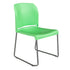 HERCULES Series 880 lb. Capacity Full Back Contoured Stack Chair with Powder Coated Sled Base