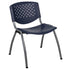 HERCULES Series 880 lb. Capacity Plastic Stack Chair with Powder Coated Frame