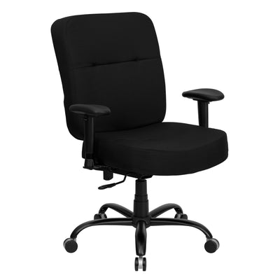 HERCULES Series Big & Tall 400 lb. Rated Executive Swivel Ergonomic Office Chair with Rectangular Back and Arms