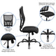 Big & Tall 400 lb. Rated Black Mesh Executive Swivel Ergonomic Office Chair