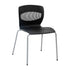 HERCULES Series Commercial Grade 770 lb. Capacity Ergonomic Stack Chair with Lumbar Support and Steel Frame