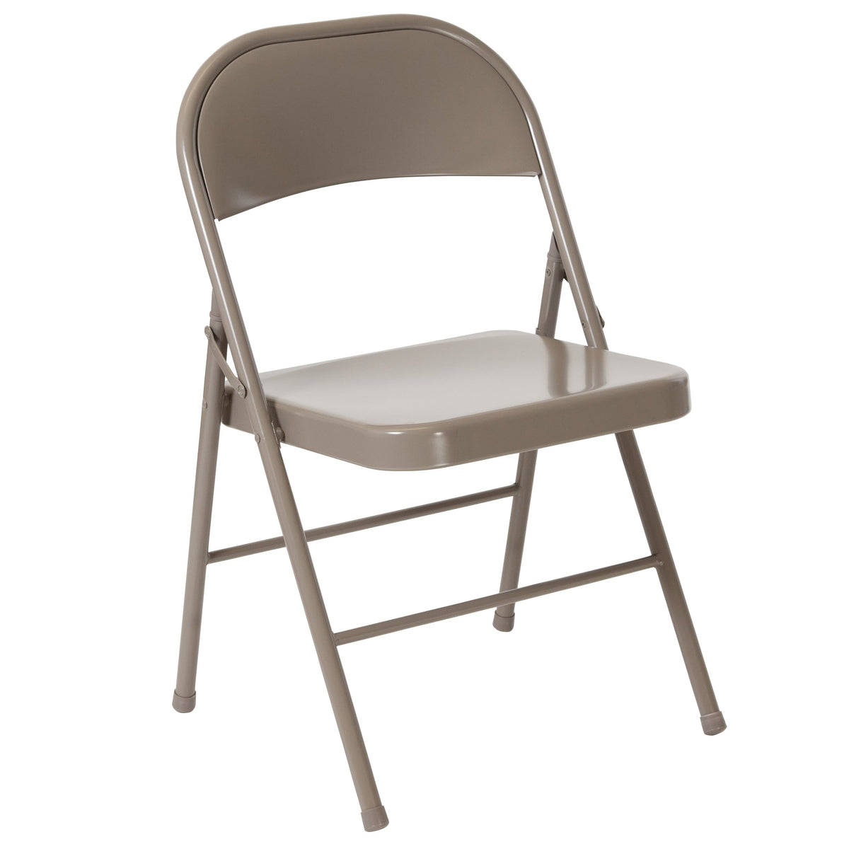 Gray |#| Double Braced Gray Metal Folding Chair - Event Chair - Portable Chair