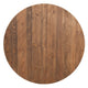 Antique Rustic |#| 60" Round Antique Rustic Solid Pine Folding Farm Dining Table