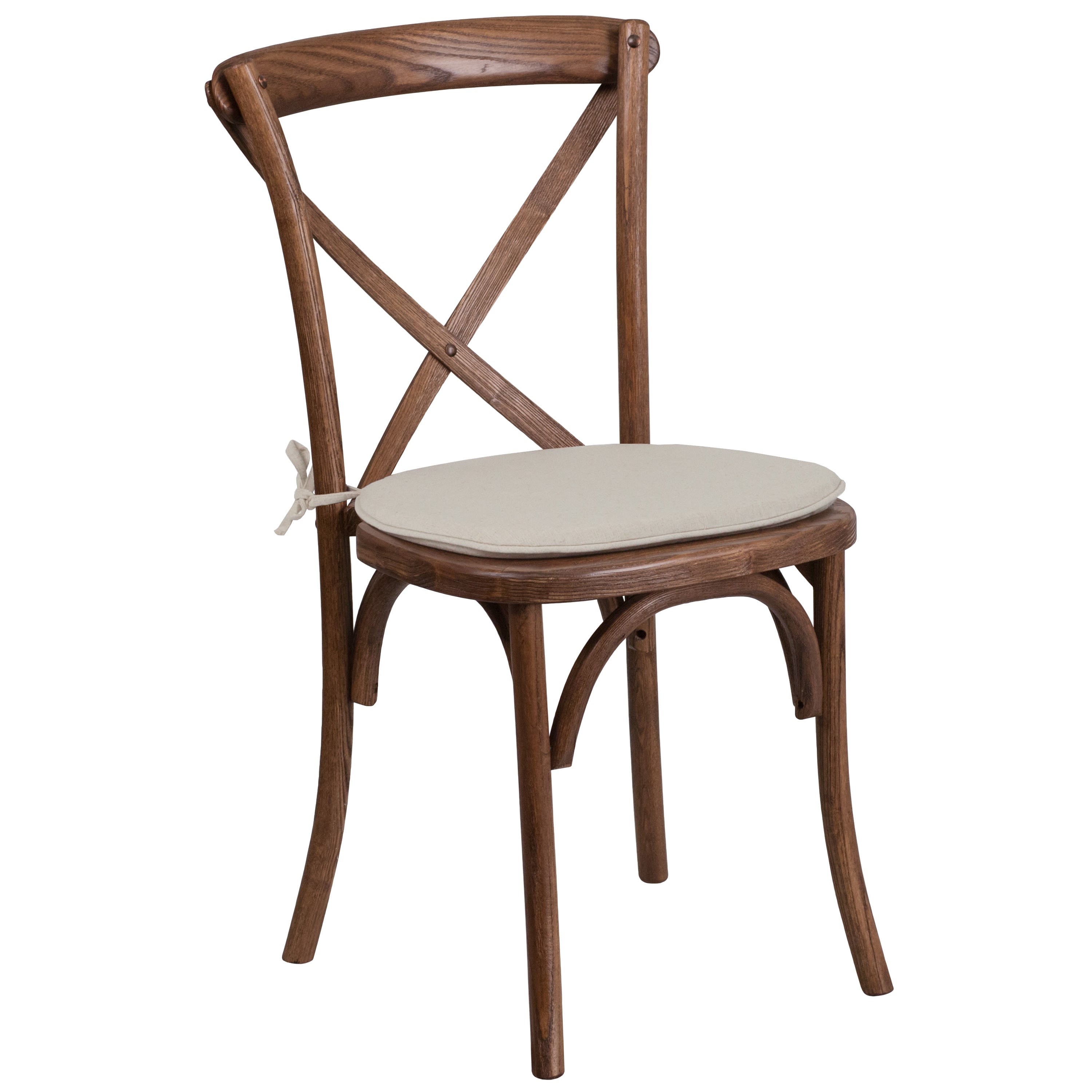 Cross Back Chair w/ Cushion XU-X-NTC- – Church Chairs 4 Less