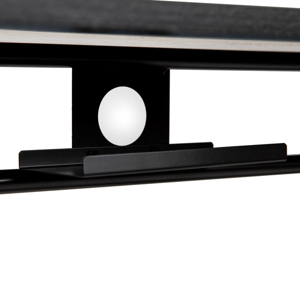 Black |#| Black Height Adjustable 27.25-35.75inchH Sit to Stand Laptop Desk