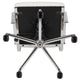 White |#| High Back White LeatherSoft Ribbed Executive Swivel Office Chair - Desk Chair