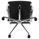 Black |#| High Back Black LeatherSoft Ribbed Executive Swivel Office Chair - Desk Chair