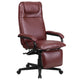 Burgundy |#| High Back Burgundy LeatherSoft Executive Reclining Ergonomic Office Chair