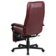 Burgundy |#| High Back Burgundy LeatherSoft Executive Reclining Ergonomic Office Chair
