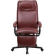 Burgundy |#| High Back Burgundy LeatherSoft Executive Reclining Ergonomic Office Chair