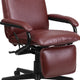 Burgundy |#| High Back Burgundy LeatherSoft Executive Reclining Ergonomic Office Chair