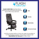 Brown |#| High Back Brown LeatherSoft Executive Reclining Ergonomic Office Chair with Arms