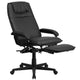Black |#| High Back Black LeatherSoft Executive Reclining Ergonomic Office Chair with Arms