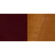 Burgundy Vinyl Seat/Cherry Wood Frame |#| Ladder Back Cherry Wood Restaurant Barstool - Burgundy Vinyl Seat