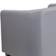 Gray |#| Gray LeatherSoft Lounge Chair - Reception &Home Office Furniture - Guest Chair