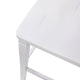 White Wash |#| Commercial Grade Wooden Counter Height Stool in Antique White Wash, Set of 2