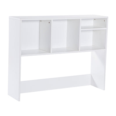 Lotus Desktop Bookshelf Storage Organizer with Multiple Cubbies