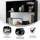 Black |#| Space-Saving Desktop Bookshelf Storage Organizer with Assorted Cubbies in Black