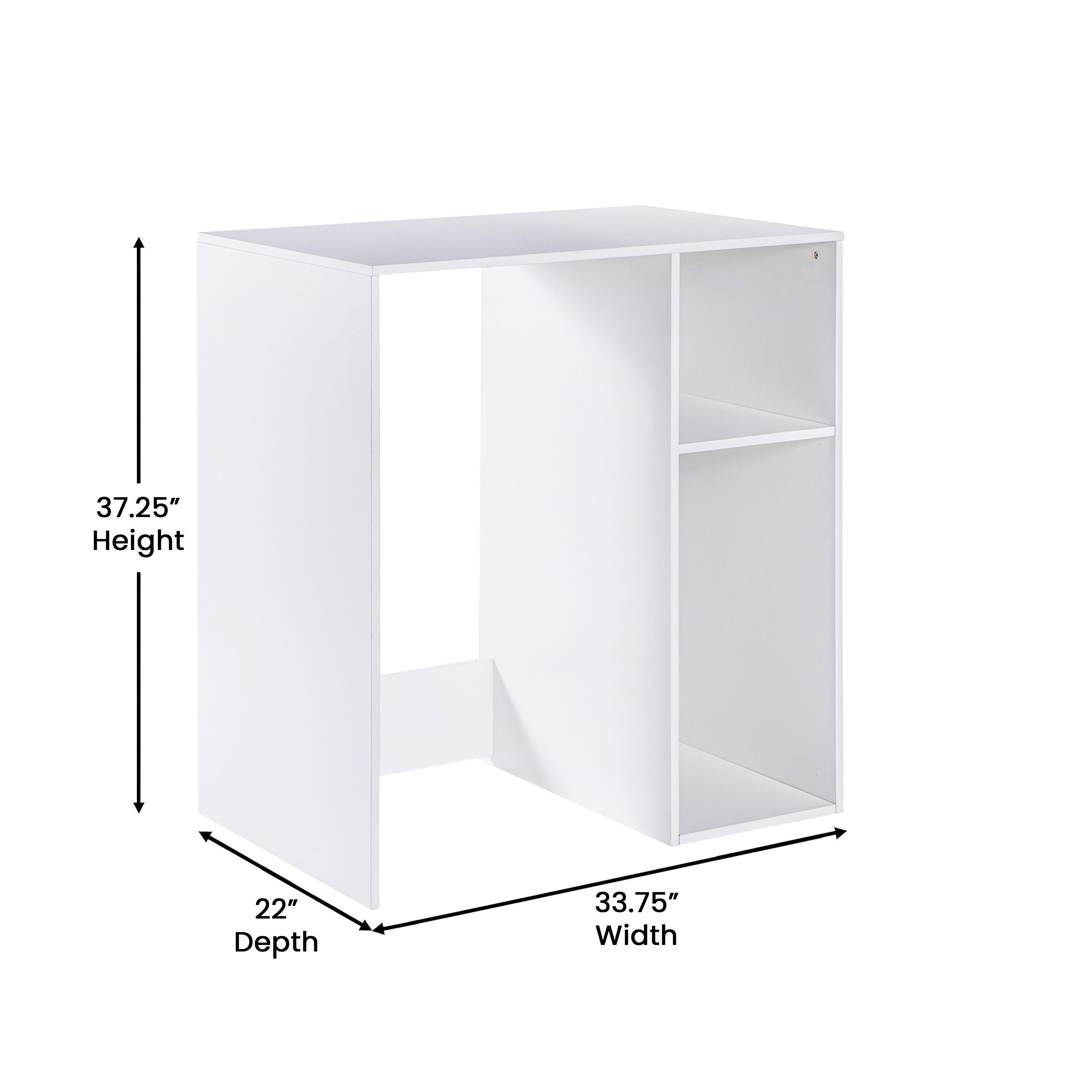 Mini Fridge Bookshelf NAN-17300- – Church Chairs 4 Less