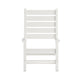 White |#| Classic Commercial Grade Outdoor All-Weather HDPE Rocking Chair in White