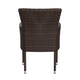 Espresso/Cream |#| Indoor/Outdoor Espresso Wicker Wrapped Steel Frame Patio Chairs & Cream Cushions