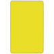 Yellow |#| Mobile 24inchW x 60inchL Rectangular Yellow HP Laminate Adjustable Leg Activity Table