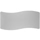 Grey |#| Mobile 26inchW x 60inchL Rectangular Wave Collaborative Grey Adjustable Activity Table