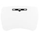White |#| White Mobile Sit-Down, Stand-Up Ergonomic Computer Desk - Standing Desk