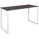 Rustic Gray |#| Commercial Grade Industrial Style Office Desk - 55inch Length (Rustic Gray)